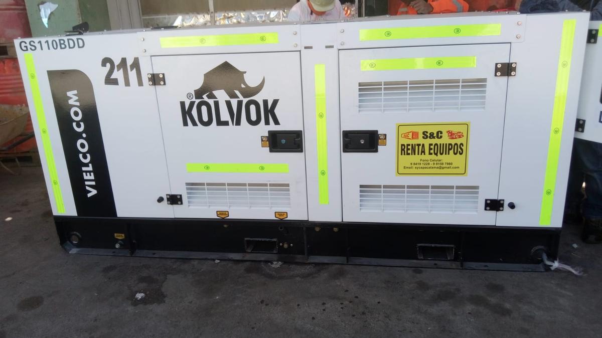 Generador eléctrico Cummins 330 KVA Calama — SyC Maquinarias